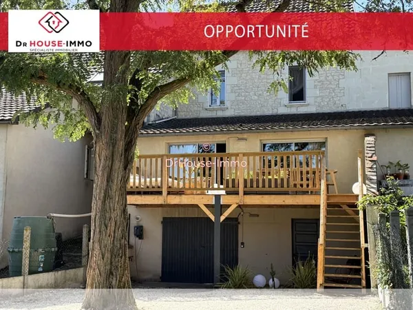 Charmante Maison 4 chambres avec Jardin Arboré et Terrasse, Châtellerault