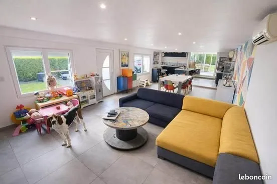 OPPORTUNITÉ À SAISIR : Maison individuelle, semi plain pied, 3ch avec jardin exposé SUD