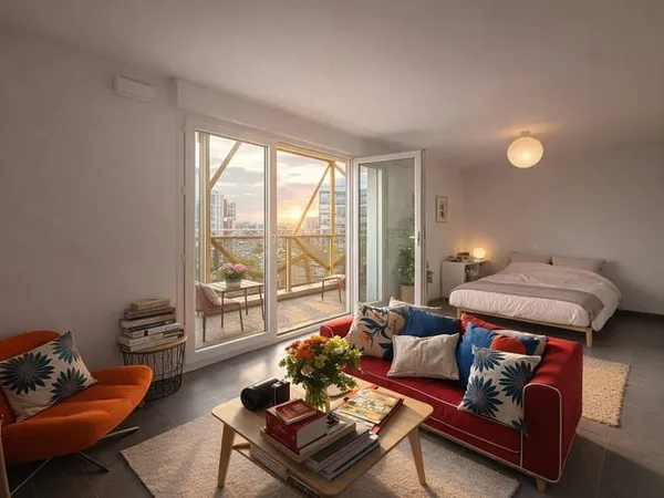 A Vendre - Appartement 1 Pièce Nantes - Beauséjour
