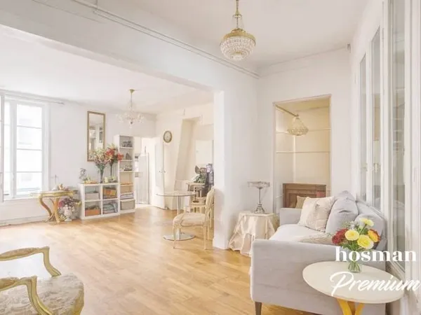 Appartement 3 pièces - Traversant - 94 m² - Rue Saint-Lazare, Paris 9
