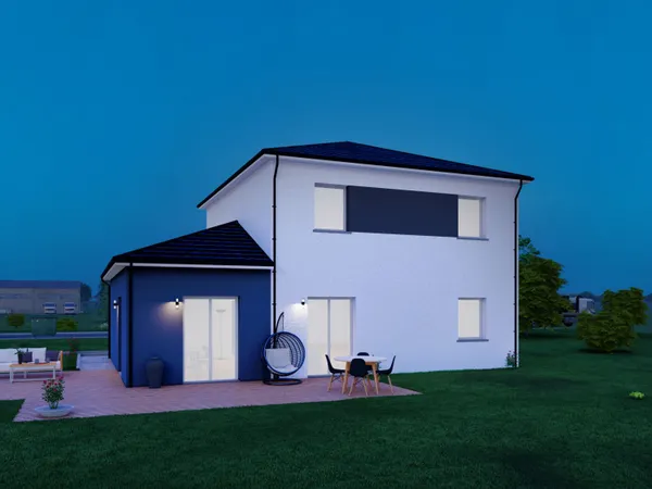 Maison neuve à construire