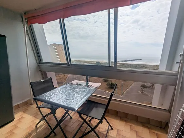 SAINT JEAN DE MONTS Studio 21m² vue mer + loggia 5.30m²