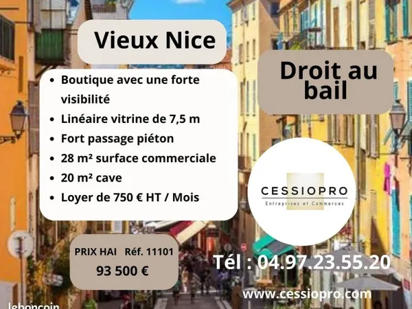 Local 48 m² Nice