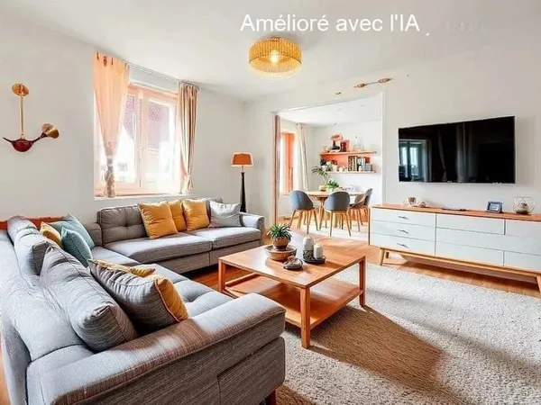 Lumineux, vue dégagée, jardin à aménager et potentiel 3 cham