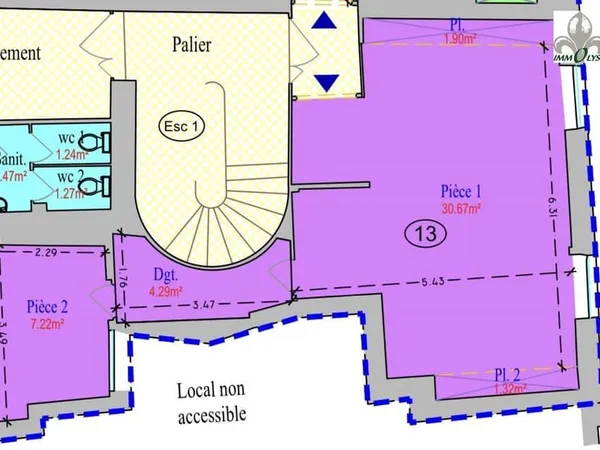 À VENDRE - Centre-ville - Appartement à aménager