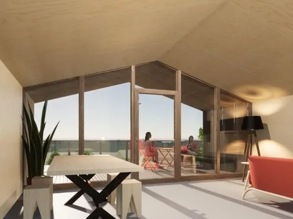 Terrain constructible avec une vue magnifique