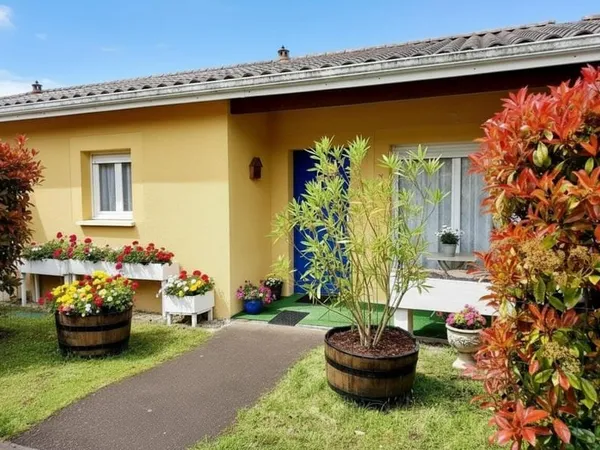 Maison de plain-pied T2 louée - Investissement locatif - Résidence sécurisée
