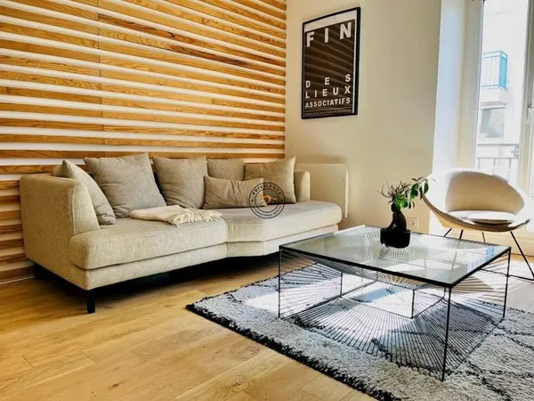 Appartement T2 meublé avec bureau indépendant - Quartier Sai