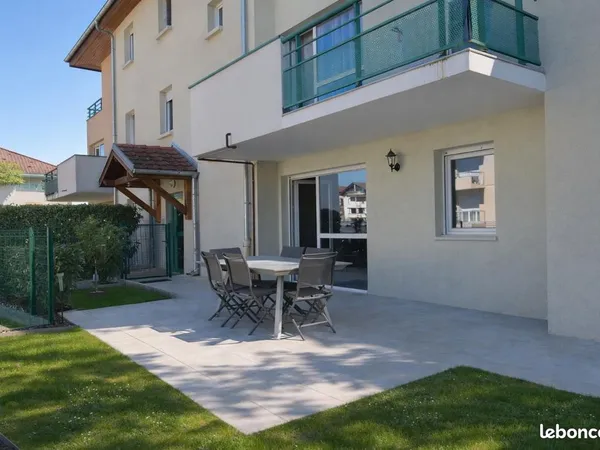 À vendre T3 en rez-de-chaussée avec jardin privatif