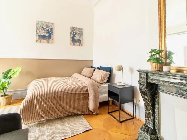 Emménage dans cette grande chambre de 17 m² en col