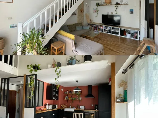 Appartement coup de coeur T2 bis duplex extérieur + parking
