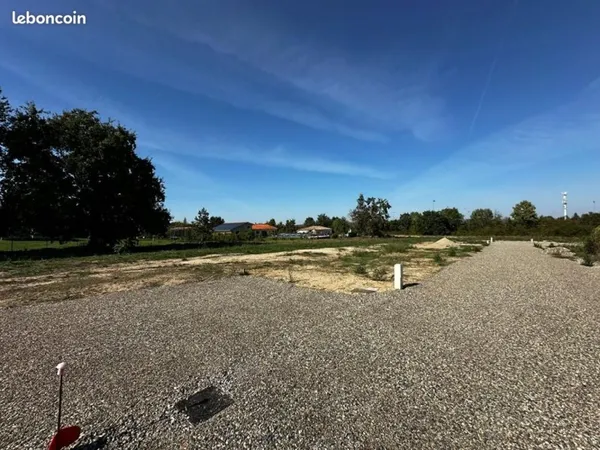 Terrain 864 m² Saint Nicolas De La Grave