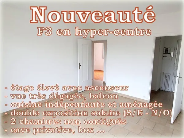 Appartement 3 pièces 55 m²