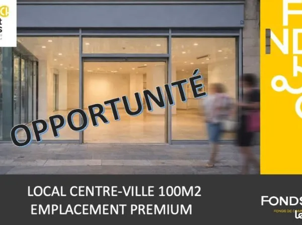 Local commercial 100 m²