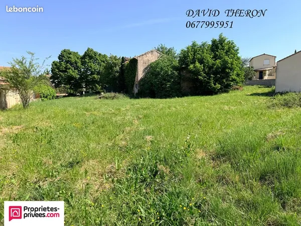 Terrain 639 m² Ales