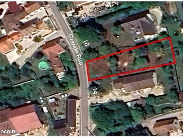 Terrain constructible 765 m² - Le Plessis-Mériot