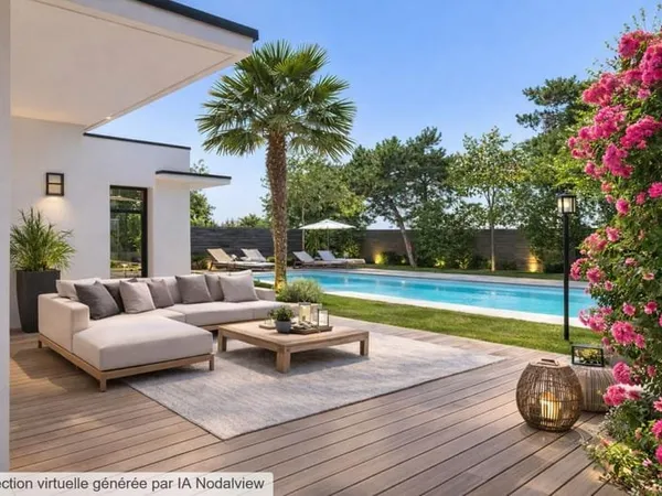 LARMOR-PLAGE - DEUX MAISONS DE PLAIN-PIED AVEC PISCINE, UNE SEULE ADRESSE