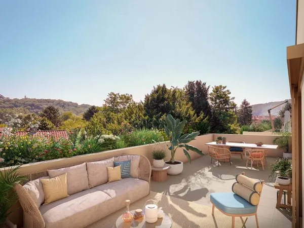 *RETOUR à LA VENTE ! NEUF et LIVRÉ ! DERNIER ETAGE avec 46 m2 de TERRASSES !!!