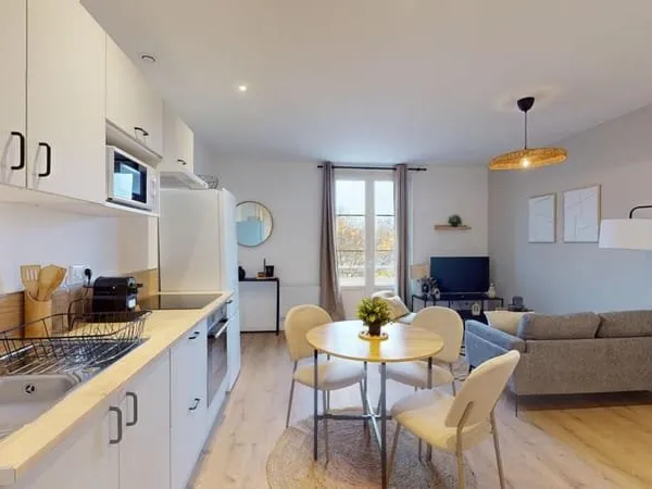 Colocation meublée équipée 3 chambres