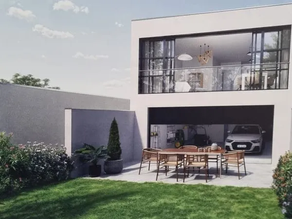 Réf 3969 - Vente en l'état futur d'achèvement d'un grand garage avec extérieur