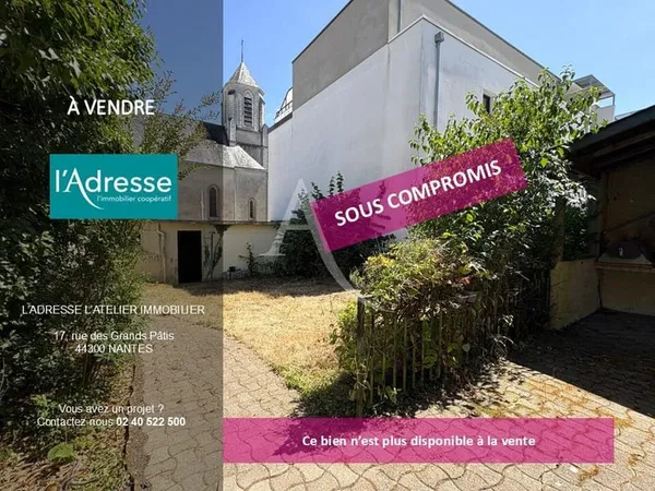 Maison - Centre-bourg - Nantes 118 m2