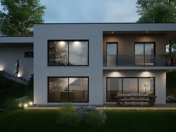Projet de construction d'une maison moderne de 148 m² avec terrain à PUBLIER (74)