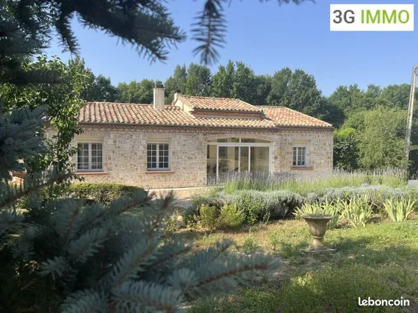 Vente | Maison et grand terrain | 4p | 3ch | 100 m² | Tonneins | Expo Nord-Est | Terrasse