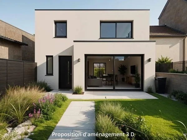 Maison de plain-pied 3 pièces 38 m²