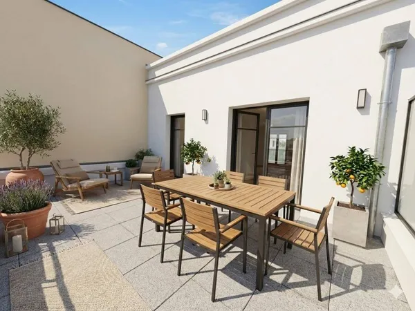 Duplex 5 pièces 110 m²