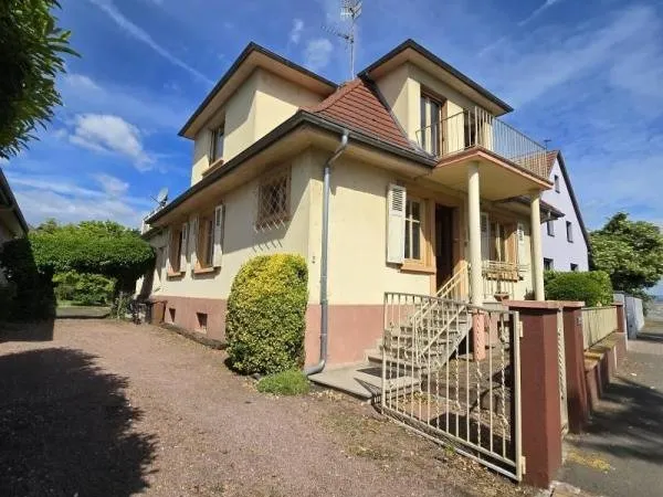 Andolsheim maison de 161m2 sur terrain de 7.43 ares