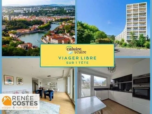 Viager libre - F80 ans - CALUIRE ET CUIRE (69300)