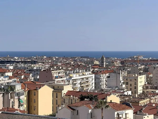 Nice Duplex 3 pièces avec vue mer, terrasses et garage (en sus)