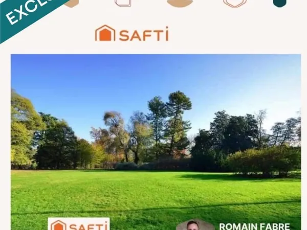 Très grand terrain constructible « libre de constructeur »