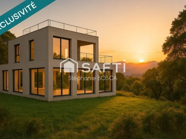 CONSTRUCTION 3 NIVEAUX 220 m2, TERRAIN PISCINABLE