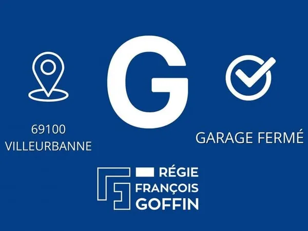 Garage fermé - VILLEURBANNE - Proche arrêt de tram