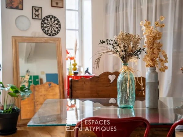 Duplex intimiste et stylisé 85m2 Le Nez dans les Etoiles - FEYDEAU - CHU