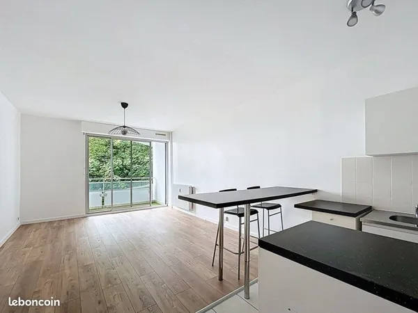 T1 35 m2 RÉNOVÉ + BALCON VUE PANORAMIQUE - FAC LETTRES - ASCENSEUR