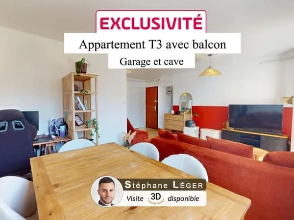 Appartement et garage Montélimar 3 pièce(s) 67 m2