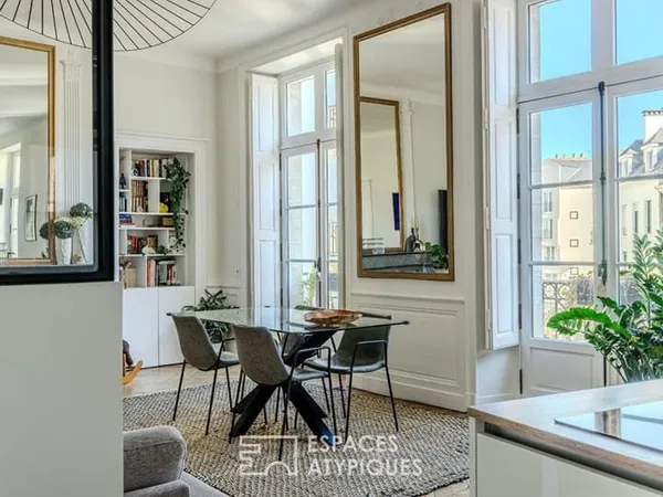 Appartement d'exception avec pièce de vie XXL 2 chambres - Nantes Hyper centre Graslin