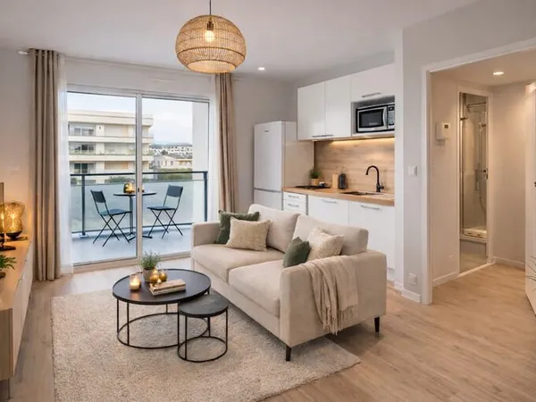 Studio 1 pièce 20 m²