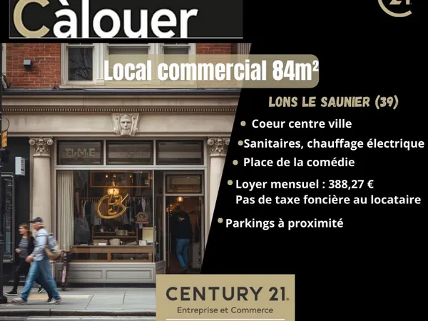 Local commercial 84 m²