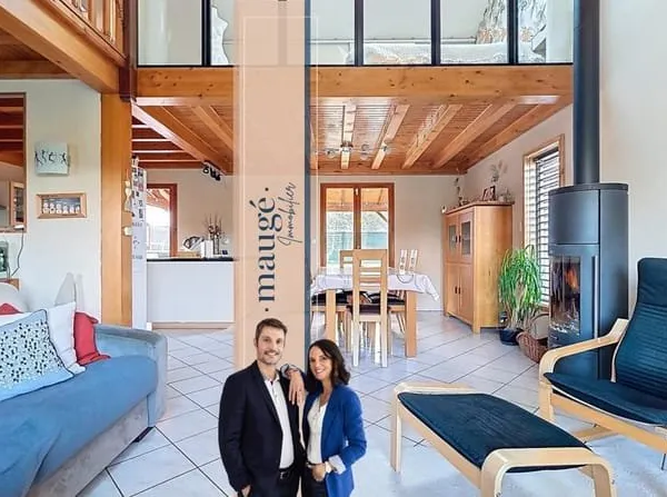 Maison - 4 Chambres - Grand garage - Sous sol partiel - Grande cour - Terrasse - Jardin