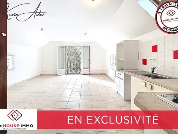Appartement 2 pièces de 50 m2 avec cour