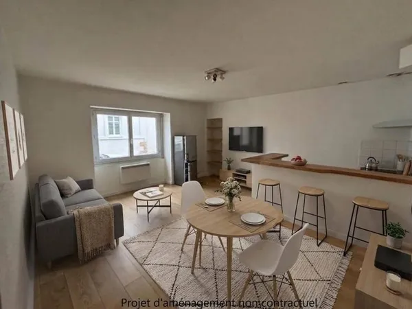 Appartement 2 pièces 40 m²