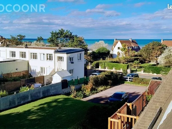 🏖 Idéal pied-à-terre : T3 Saint-Aubin-sur-Mer • Vue mer & Garage
