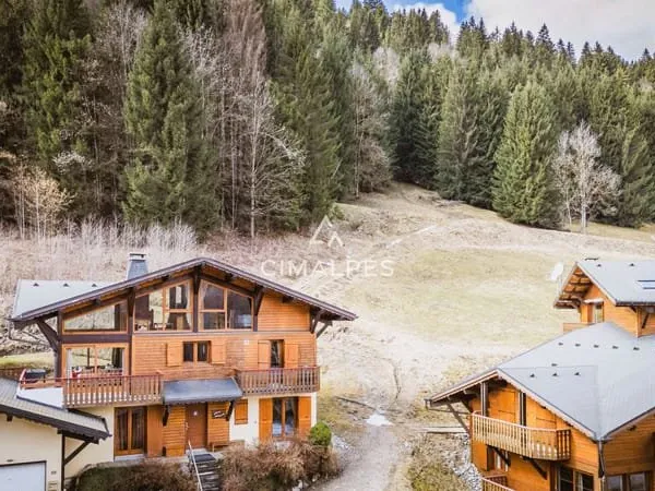 Chalet authentique 5 chambres - Skis aux pieds