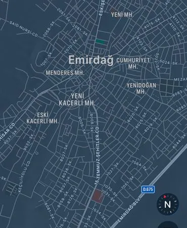 Terrain constructible a Emirdag sur 5 étages