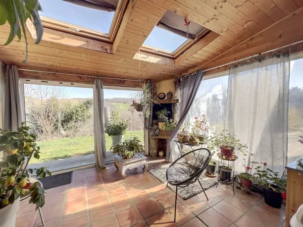 Maison 162 m2 - Véranda - Garage 30 m2 - terrain 4900m2