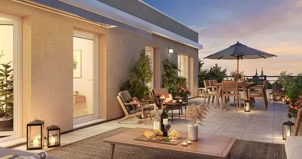 - RETOUR DE LOT D'EXCEPTION!! ATTIQUE AVEC TERRASSE DE 58m²/SEJOUR DE 39m²/SUITE PARENTALE - PRÊT À