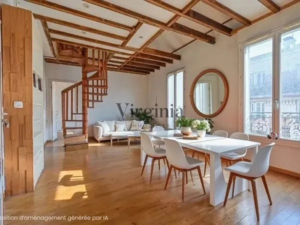 Duplex 4 pièces - Alfortville centre